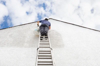 Peinture extérieure à Charnècles — façades et ravalement